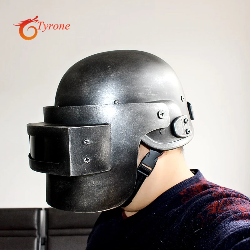  PUBG Game Playerunknown's Battlegrounds Cosplay Costumes 3 level Helmet Armor Model Can open close 