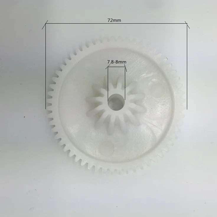 2 шт.,, детали для мясорубки, пластиковые шестерни 152314, подходят для Bosch, части для колбасной машины, части для мясорубки