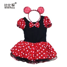 Halloween Cosplay De Noël Minnie Souris Filles Robe fête De Noël Enfants Fille D’anniversaire Fantaisie Costume Ballet Tutu enfants Robe