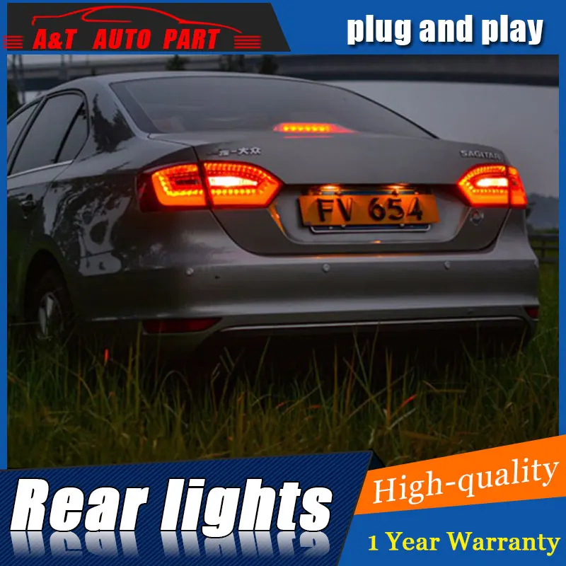2011 2014 For vw jetta LED rear lights For vw jetta MK6 LED taillights