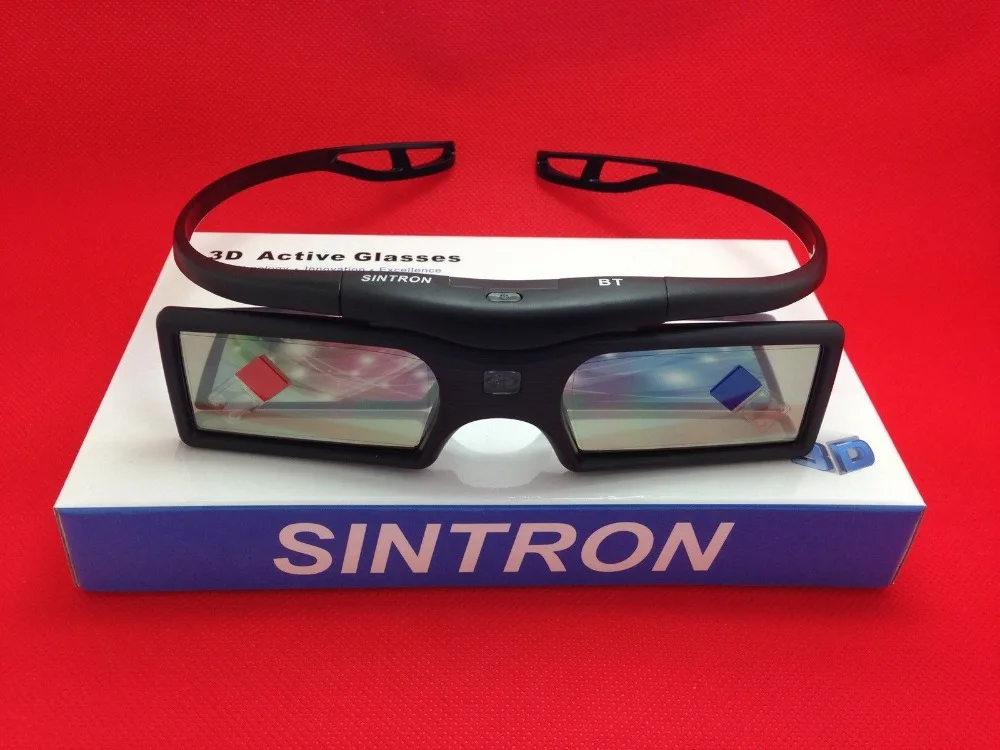 

[Sintron]2X 3D Bluetooth Shutter Active Glasses for 2012 2013 2014 2015 Samsung Panasonic Sony 3DTVs Universal TV,Free Shipping