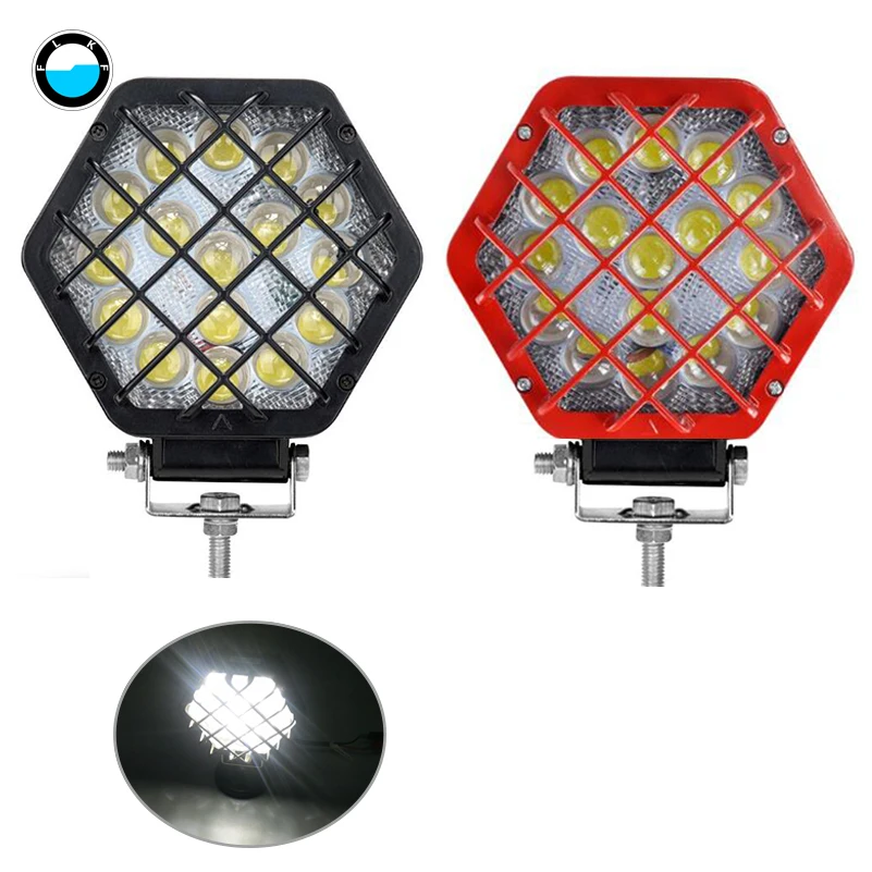 

1X48W LED Bar Car working Light Automobile Car Light Off-road lights Fog Lamp for Boat Tractor Truck Off-Road Cars Hot Selling