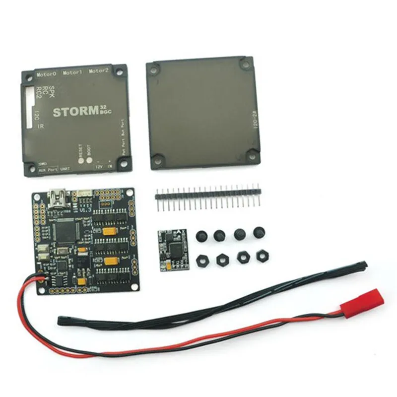 

Storm32BGC NT V1.3_F103RC 32-bit Brushless Gimbal Control Board For RC Toys Models