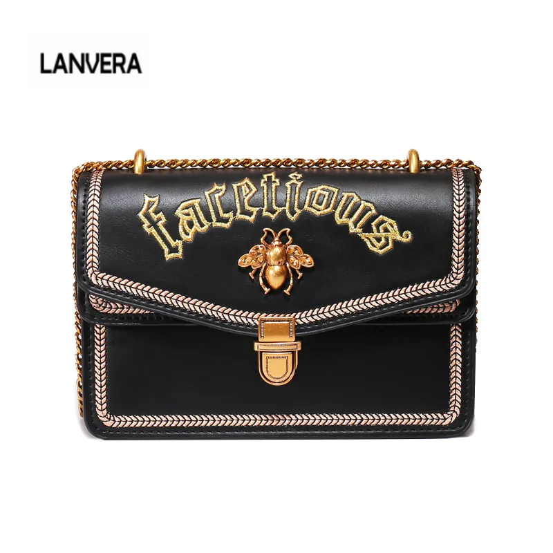 

Designer Brand Bee Jewelry Luxury Handbag Women Gold Chain Shoulder Bag Female Crossbody Bags for Girls 2018 Sac louis gg bag