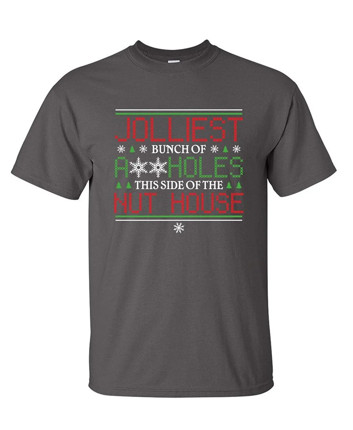 Jolliest Bunch Of Aholes This Side Of The Nut House Funny Tee on Alibaba Group
