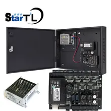 zkTcp/ip C3-200 две двери доступа к панели управления двери контроля доступа совета+ Питание коробка с Батарея Функция