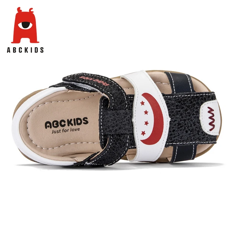 ABC KIDS Baby Boy Soft Sole Shoes Anti-slip Sandals Star Print Walking Shoe with Closed Toe ABC KIDS Baby Boy Soft Sole Shoes Anti-slip Sandals Star Print Walking Shoe with Closed Toe