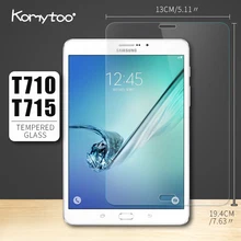 10 шт. с уровнем твердости 9 H прочное взрывоустойчивое закаленное Стекло для Samsung Galaxy Tab S2 T710 T715 " пленка для планшета прозрачный Экран защитную крышку