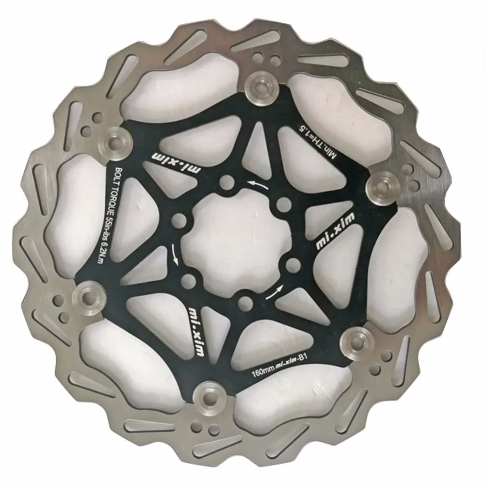 Buy 160mm Floating Disc Brake Rotors MTB Bike Six Disc