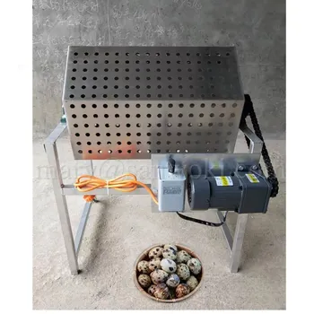 

220kg/h Automatic Quail Egg Shell Breaking Machine Boiled Quail Egg Shell shaker Shaking machine birds shell Breaker Machine
