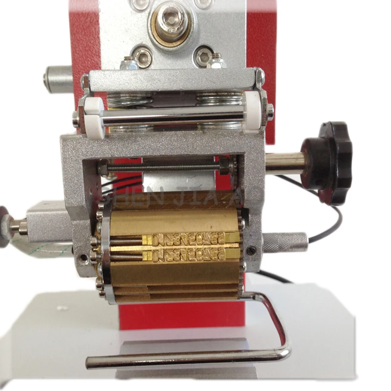 Пневматическая машина для набора кода ZY-RM2-D2 пневматическая двухрядная автоматическая машина для кодирования даты принтера, номер партии 1 шт
