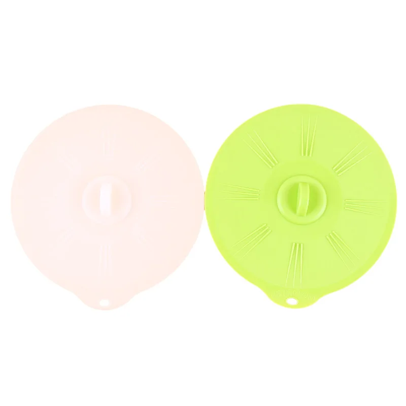 Silicone Suction Lid-bowl Pan Bowl Cover Cooking Pot Lid Stretch Lids Silicone Pan Spill Stopper Cover Circular Kitchen Gadgets