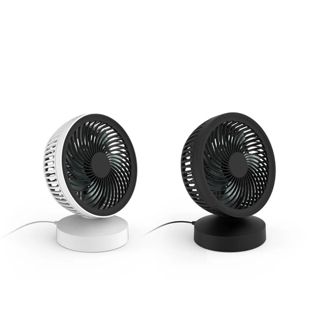 

2018 NEW Mini Portable USB Fan Desk Fan Air Cooler 7 Blades Adjustable Strong Airflow Super-Quiet Brush less Summer Cooling Fan