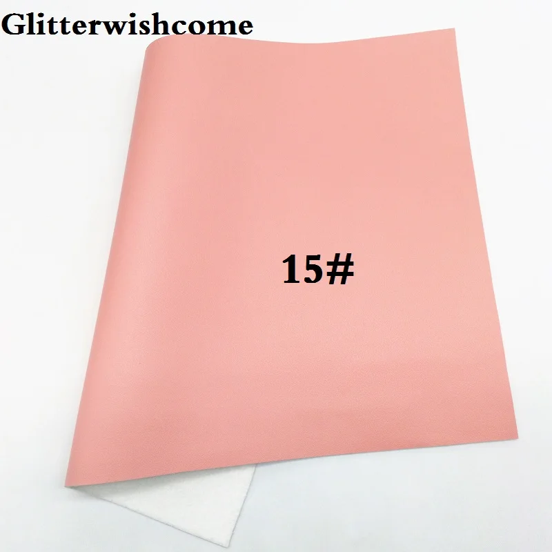 Glitterwishcome 21X29 см A4 Размеры виниловые обои для банты из искусственной кожи, синтетическая кожа, Искусственная кожа листы для банты, GM091A