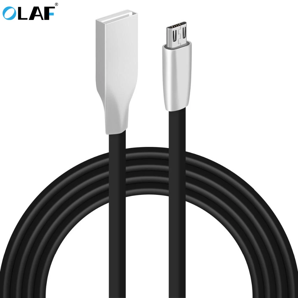 Кабель Micro usb OLAF 3D из цинкового сплава 25 см/50 см/1 м/1 5 м/2 м/3 м USB-кабель для зарядки и