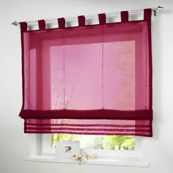 Римский оттенок Европейский сплошной цвет стиль оконные шторы занавески кухня вуаль для штор прозрачная для гостиной