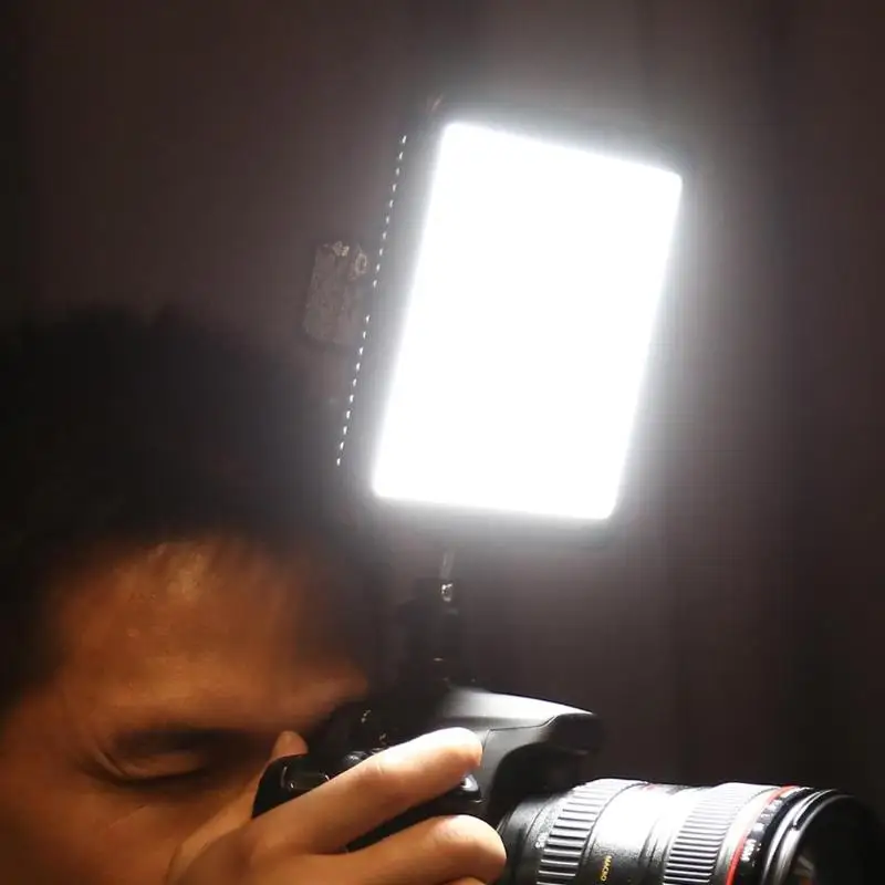 124 Светодиодный прожектор для фотосъемки для Canon Nikon DSLR камера Студия фото видео настенная лампа заполняющая свет студия фото аксессуары