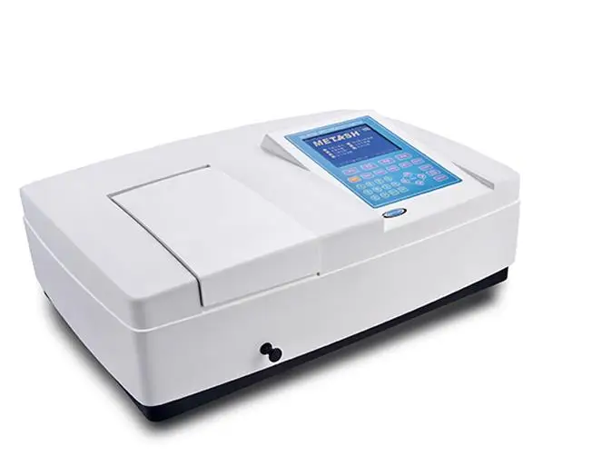 UV 6100S LCD display Ultraviolet/Visible Spectrophotometer Bandwidth 1