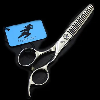 

Freelander 6 inch Strange Shaped Teeth Thinning Scissors Professional Hairdressing Scissors Hair clipper for Barber Thin out