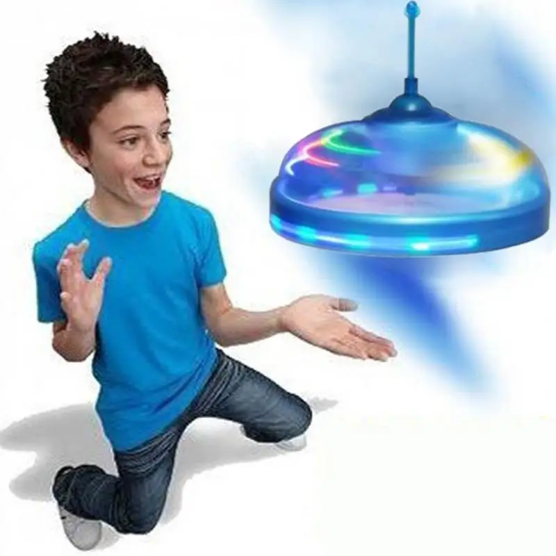 

Hand Induced Hovering Floating Flight Novelty Infrared Sensor Flying Saucer UFO Hand Movements Kids Toys with LED Flash