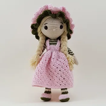 

crochet toys amigurumi doll girl model number XG041219
