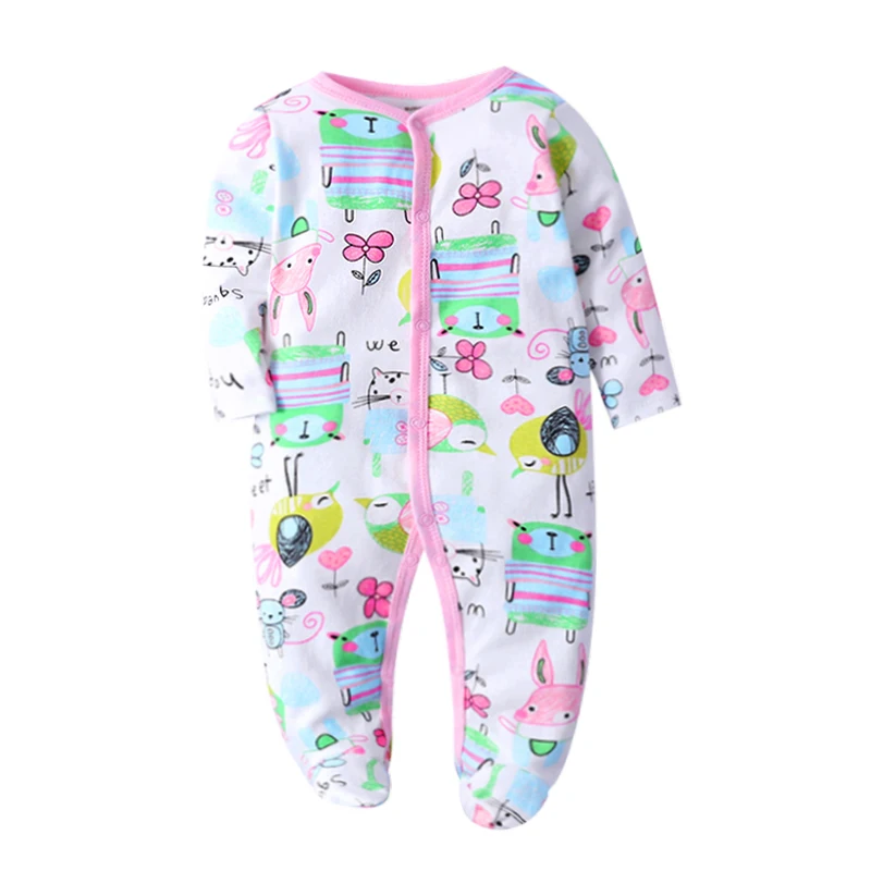 

Summer Baby Rompers Spring Newborn Baby Clothes For Girls Boys Long Sleeve Jumpsuit Baby Clothing boy Kids Outfits