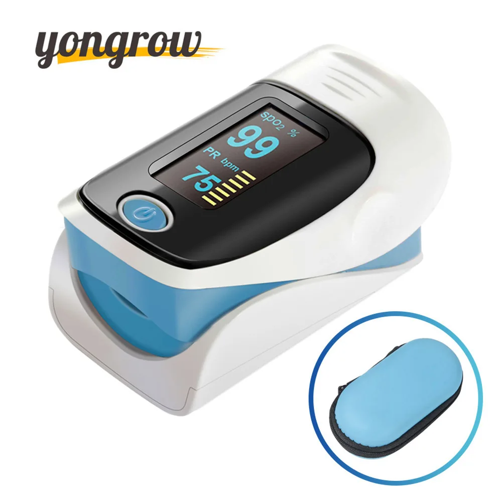 Yongrow Medical Household Digital Fingertip pulse Oximeter Blood Oxygen Saturation Meter Finger SPO2 PR Monitor CE Portable Yongrow Medical Household Digital Fingertip pulse Oximeter Blood Oxygen Saturation Meter Finger SPO2 PR Monitor CE Portable