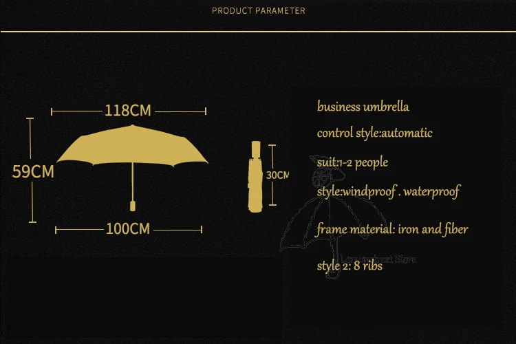 Роскошный автоматический бизнес зонтик дождь женщина зонтик мужской складной зонтик сильный мужской ветрозащитный зонтик paraguas