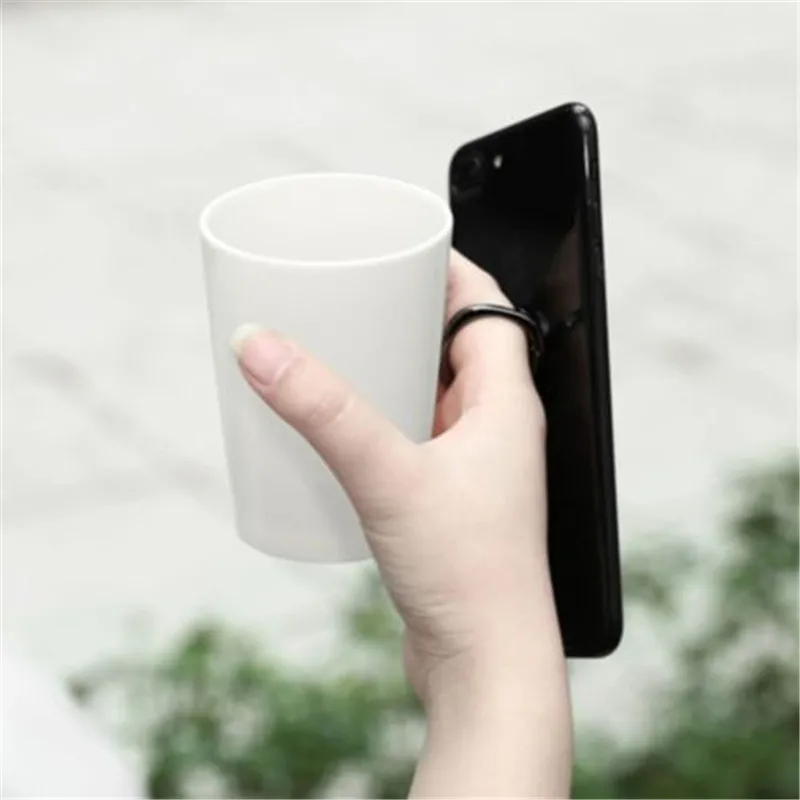 Metal Finger Ring Holder For iPhone 8 7 6 Plus Samsung Phone Ring Mobile Phone Holder Stand For Magnetic Car Phone Holder Stand