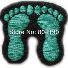 PJ GREEN FEET USAF USA PARARESCUE PEDROS GREEN FOOT TACTICAL MORALE, вышитый утюгом, Заказная заплата Rockabilly