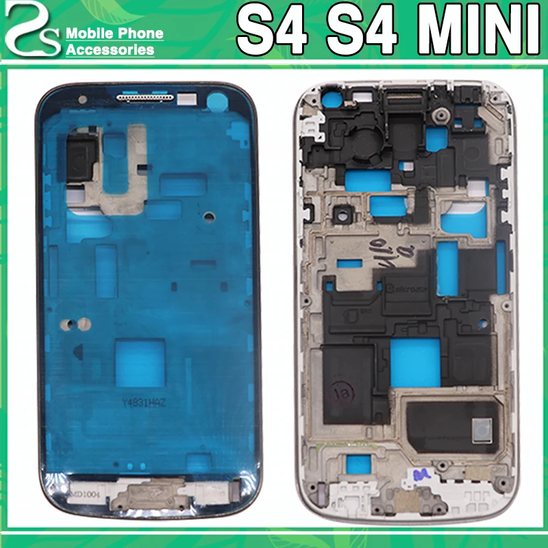 

New S4 Middle Frame For Samsung Galaxy S4 i9500 i9505 i9506 i337 / S4 mini i9190 i9195 i9192 LCD Front Middle Bezel Frame
