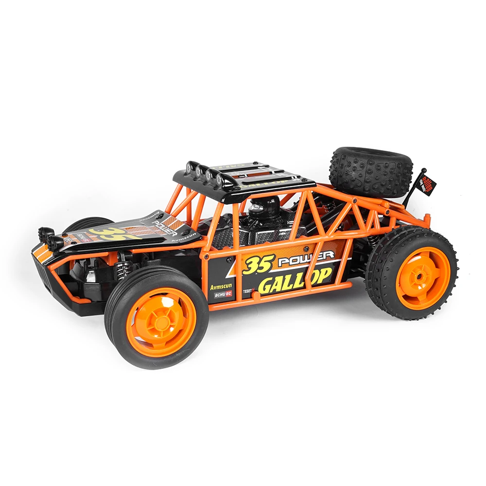 

1702 1:10 2.4G 1:14 2WD 28km/H Fast Speed Bracket Off-Road RC Car Wireless Remote Control Cars Kids Present Gift