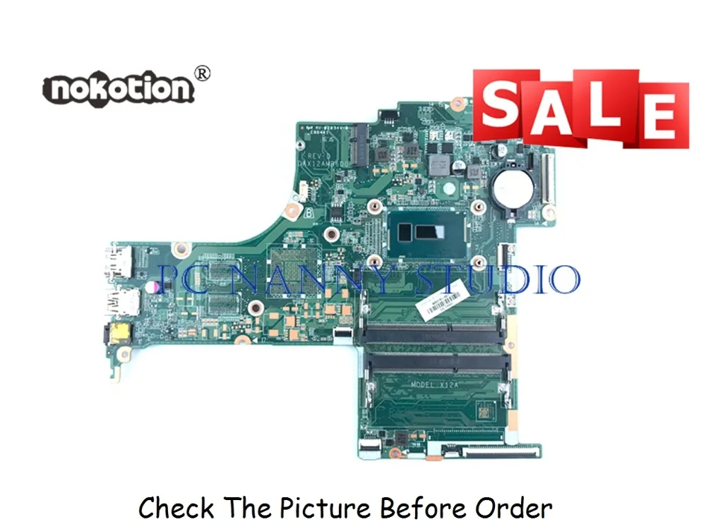 PCNANNY 809318-601 809318-001 для HP 17-G101DX материнская плата ноутбука DAX12AMB6D0 i5-5200U 2 ГГц