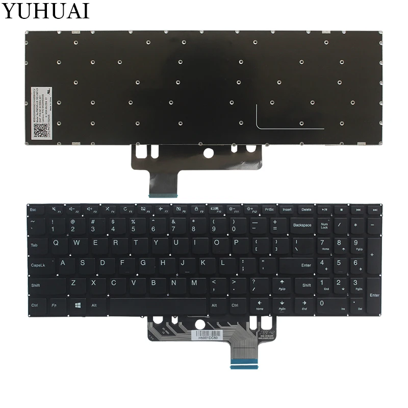 

New US keyboard For Lenovo Flex 4 Flex 4-1570 Flex 4-1580 15" US laptop Keyboard black