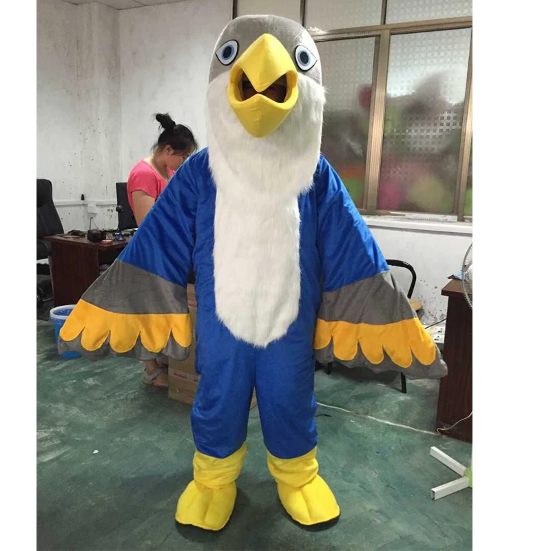 

eagle mascot costume and adult bird mascot