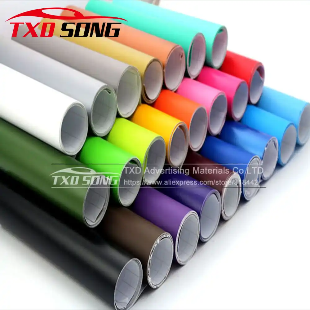 Premium Leather Pattern PVC Adhesive Vinyl Film Stickers For Auto Car