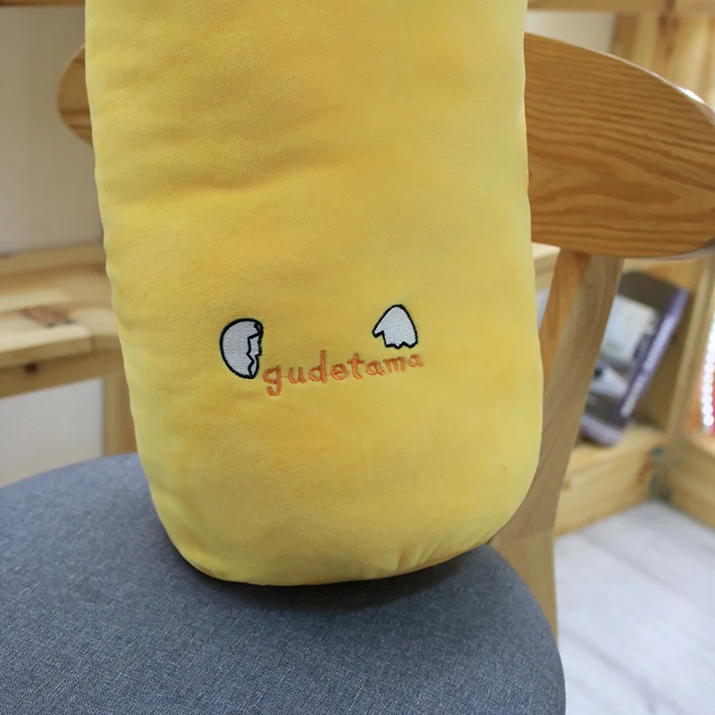 68/110 см Kawaii длинный Gudetama Lazy Egg плюшевая подушка яйцо Jun яичный желток игрушка брат кукла Симпатичные мягкие постельная Подушка подарок