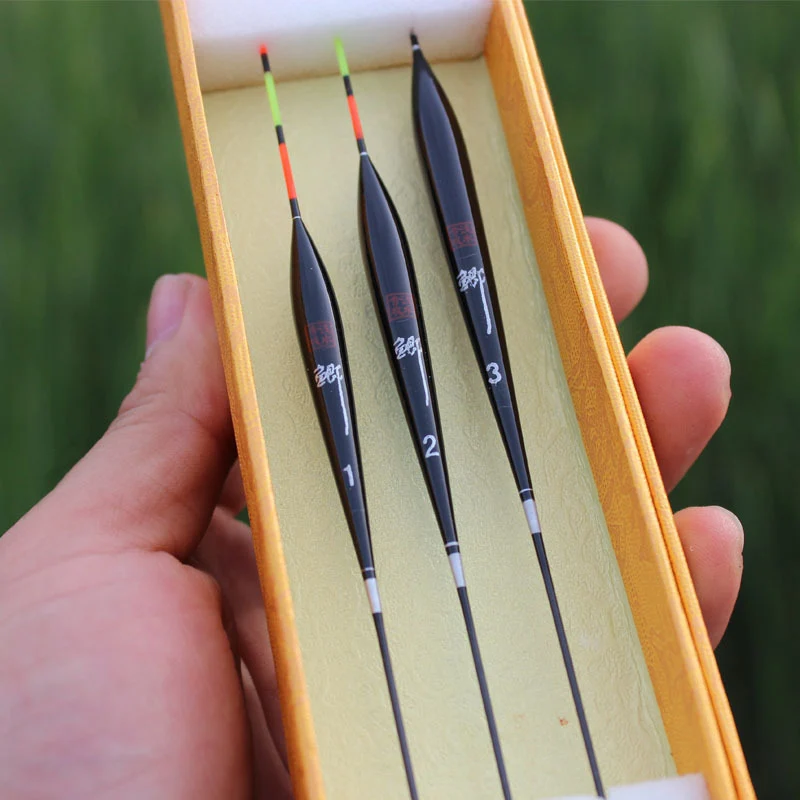 

3 Pcs Balsa Wood Fishing Floats Crucian Carp Preferred Fishing Floats Bobbers ALS88