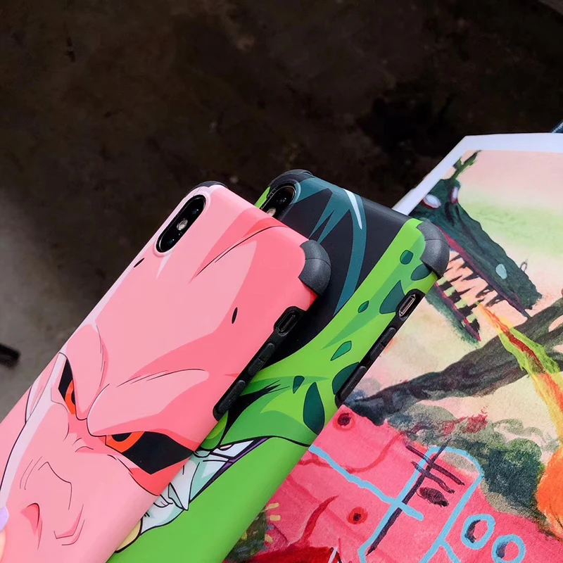 Горячий Dragon Ball Super Frieza Мягкий силиконовый чехол для iphone 6 plus 7 11 Pro 8 8plus X XR XS MAX Buu Son Goku phone coque