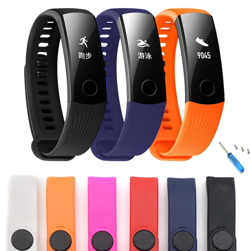 

Sports Watchband Strap For Huawei Honor Band 3 Smart Watch Bracelet Replaceable Accessories Straps For Huawei Honor Band 3