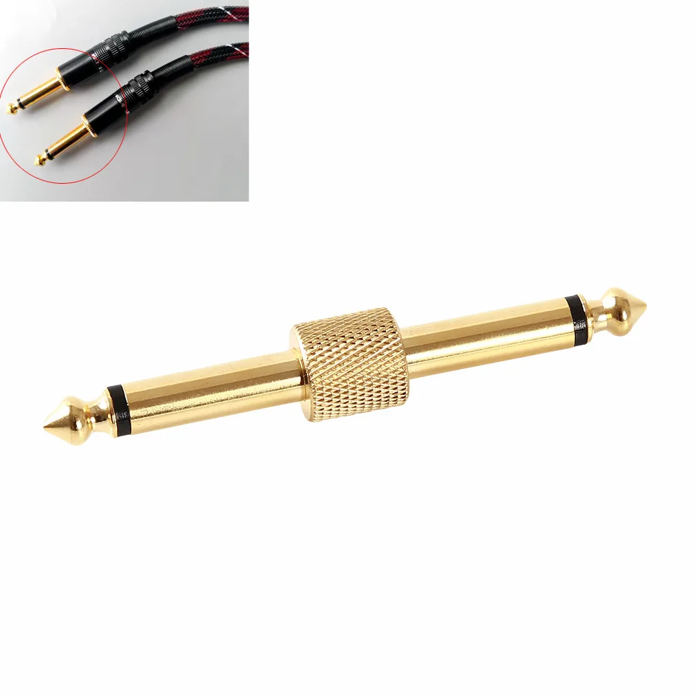 1pc Guitar Effects Pedal Connector Jack Interface Cable Adaptor