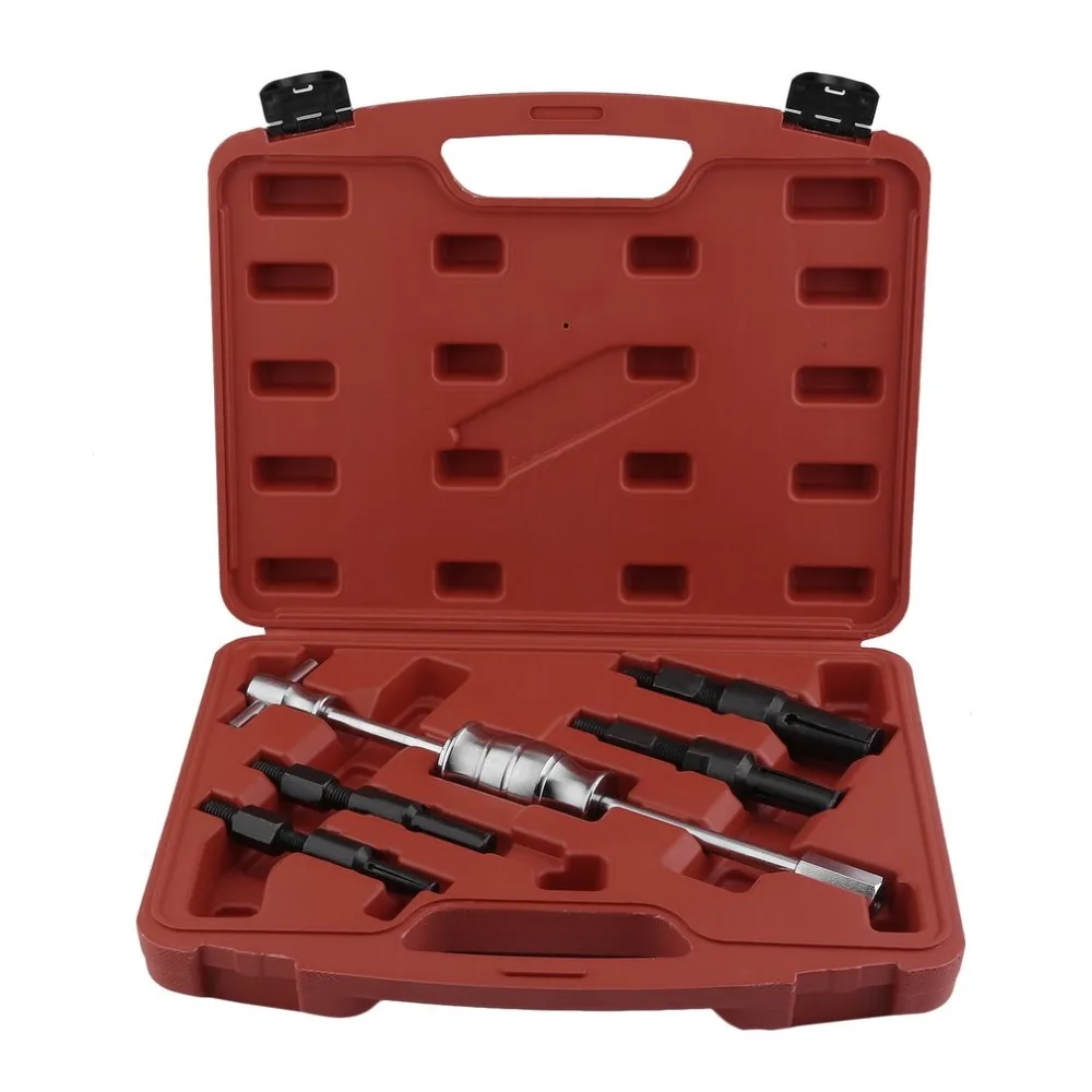 

5 PCS/Set Blind Bearing Puller Set Automobile Bearing Extractor Set Blind Hole Slide Hammer Professional Auto Tools