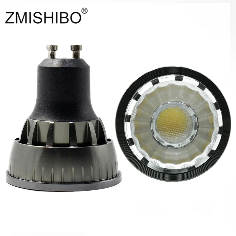 ZMISHIBO GU10 точечная лампа с регулируемой яркостью 220-240 В 5 Вт алюминиевая чашка