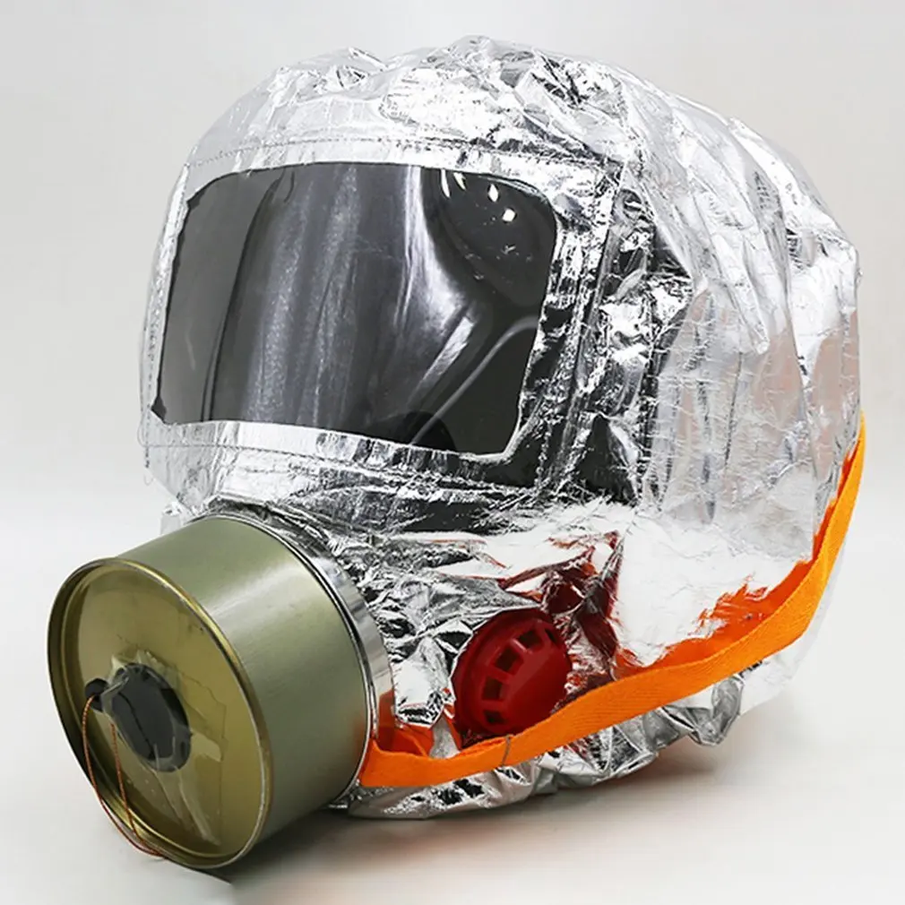 

Fire escape mask Emergency Hood Oxygen gas masks Respirators 30 Minutes Smoke Toxic Filter Gas Mask with packing box Escape mask