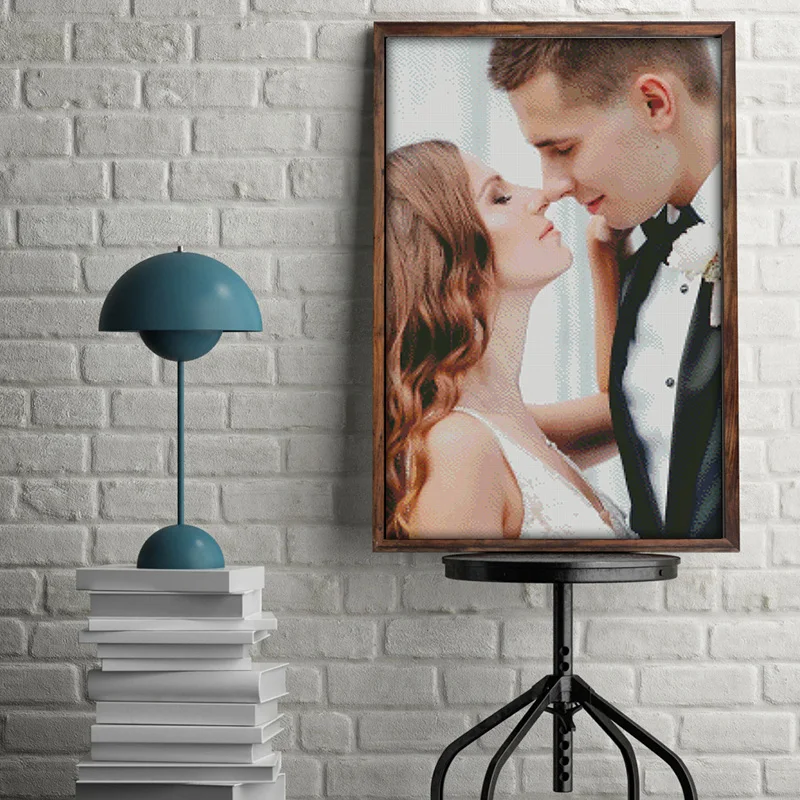 Пользовательские фото 5D DIY Алмазная картина полностью квадратная собственная