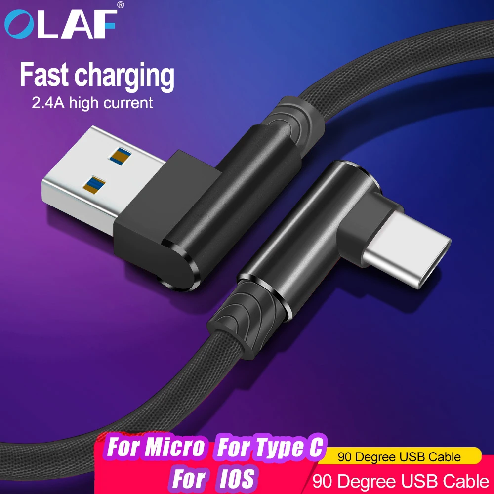 Kopen OLAF Usb Kabel voor iphone Kabel Xs Max Xr X Micro USB Type C fast Charger Kabel Samsung 6 Opladen kabel Micro USB Charger Cord