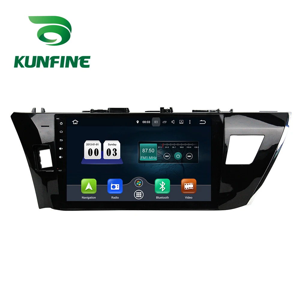 Top Octa Core 4GB RAM Android 8.0 Car DVD GPS Navigation Multimedia Player Car Stereo Deckless for TOYOTA Corolla 2014-2015 Radio 6