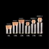 5ml 10ml 15ml Mini Glass Bottle with Corks Empty Jars Vial for Tea Saffron Sweet Food Gift Bottles Gift Wedding Jars 24pcs 2