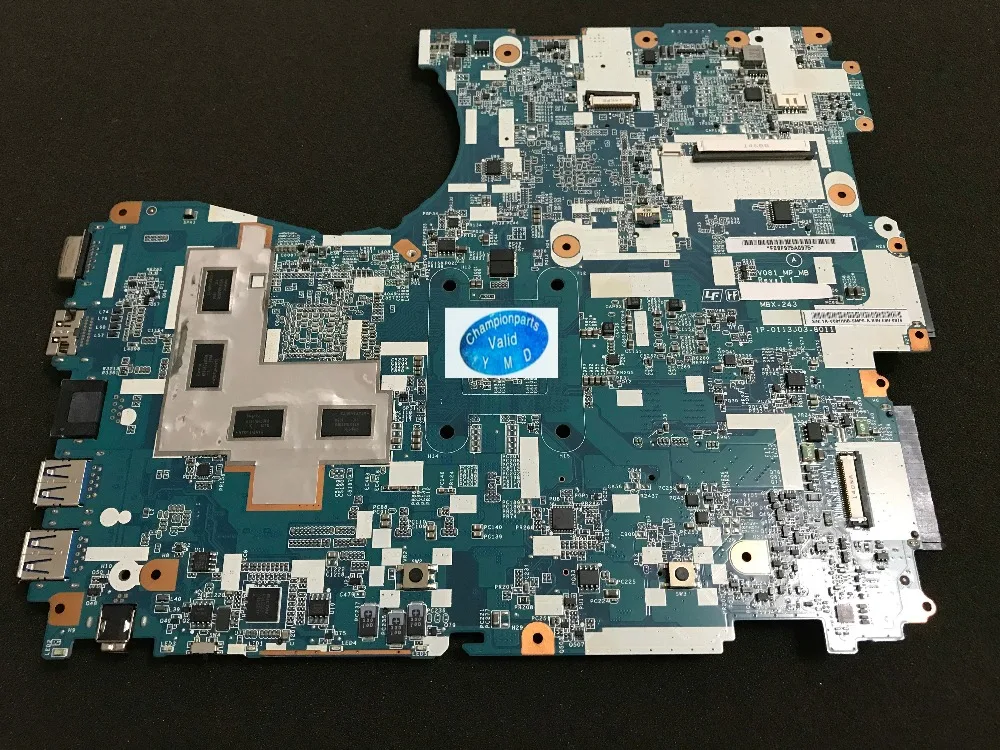  item V081_MP-MB MBX-243 REV: 1.1 LAPTOP MOTHERBOARD For Sony VPCF23 SERIES GT540M 1GB VIDEO CARD (n
