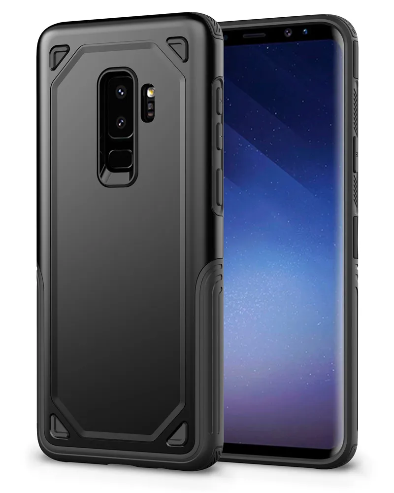 Для samsung Galaxy S9 S8 Plus S7 Note 8 9 COB Iphone X XR XS MAX 7 6S 5s чехол задняя мощность Броня Защита 2 в 1